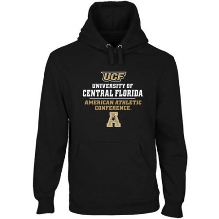 UCF Knights Modern Slant Pullover Hoodie Black