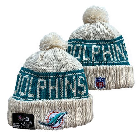 Miami Dolphins Knit Hat