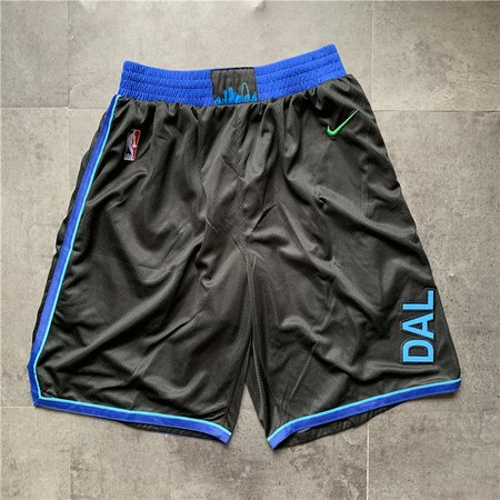 Dallas Mavericks Black Shorts