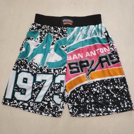 San Antonio Spurs Black Shorts